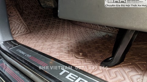 Thảm lót sàn ô tô 360 độ nissan terra giá tại xưởng, rẻ nhất Hà Nội, TPHCM